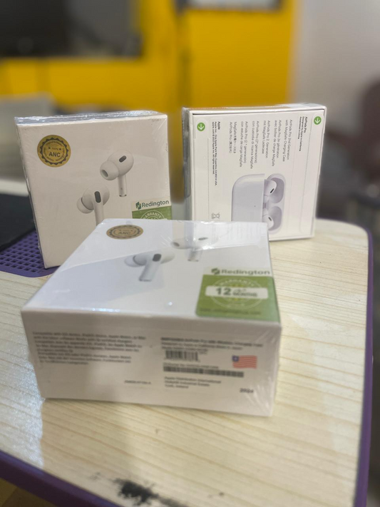 Air pods pro 2nd generation (white) with Flag (Imported)