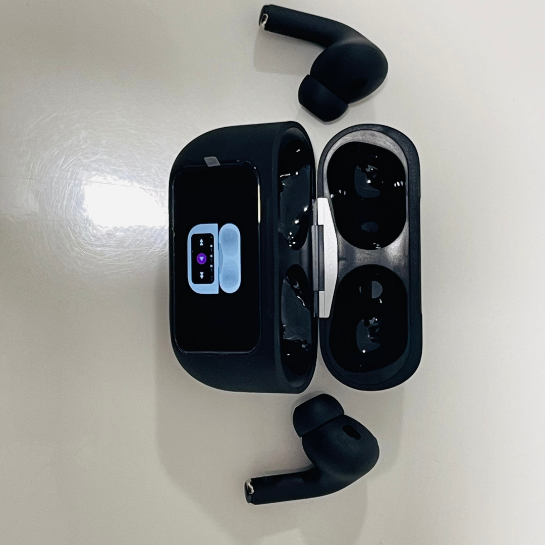 AIRPODS A9 PRO Touch Screen ANC/ENC Noise Reduction