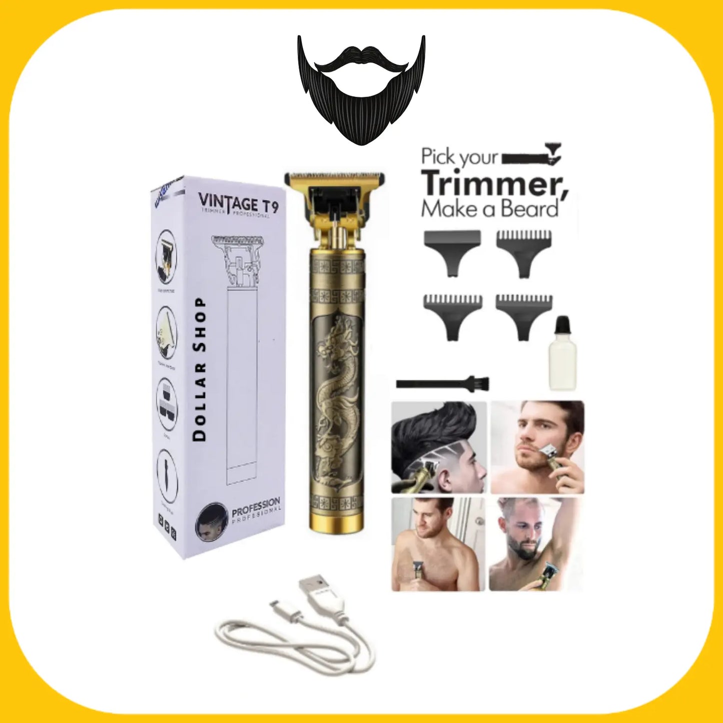 DALING Vintage T9 Hair Trimmer